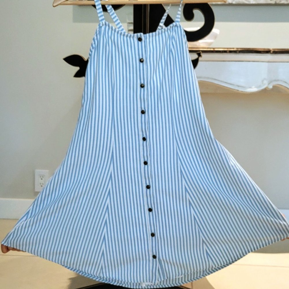 Chelsea & Violet SZ 14 Girls Big Girls Fit & Flare Striped Dress